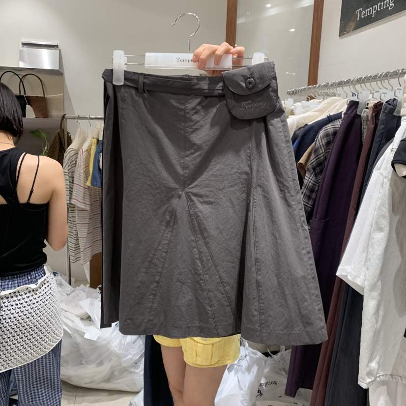 TEMPTING東大門實拍女裝新款真品熱賣人氣26春夏半身裙中短裙TEMPTING半身裙/中短裙