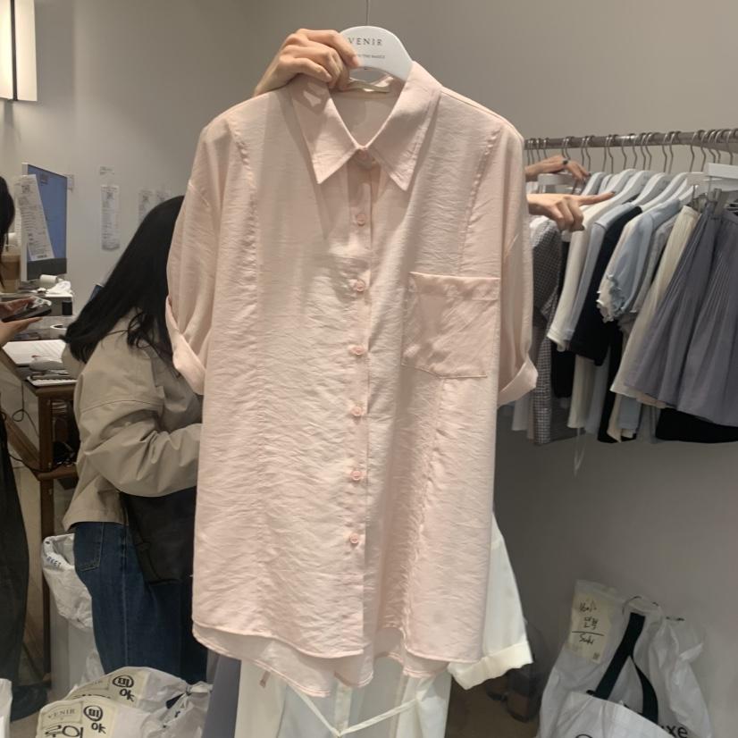 VENIR-a東大門直郵女士新款職業26春夏時尚熱賣襯衫蕾絲衫VENIR-a襯衫/蕾絲衫