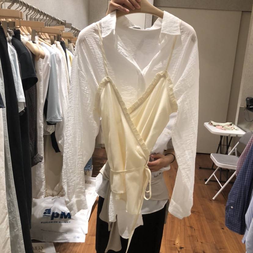 COMELY東大門代購女士新款熱賣休閑職業吊帶背心不含內搭COMELY吊帶/背心