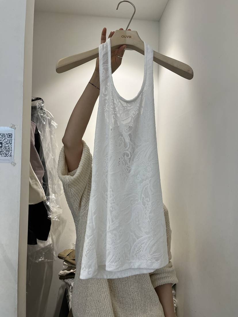 OUVIR東大門實拍女士新品真品職業熱賣人氣推薦吊帶背心蕾絲O.V.R/OUVIR吊帶/背心