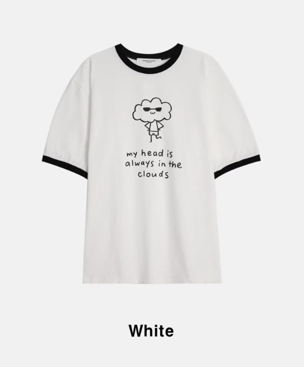 DESIGN BY YOUNG MIN東大門代購女士新款26春夏休閑T恤DESIGN BY YOUNG MINT恤