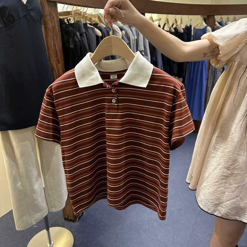 FURE東大門實拍女裝新款人氣休閑熱賣真品26春夏推薦職業T恤FURET恤