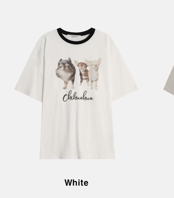 DESIGN BY YOUNG MIN東大門直郵女士新品休閑時尚人氣T恤DESIGN BY YOUNG MINT恤