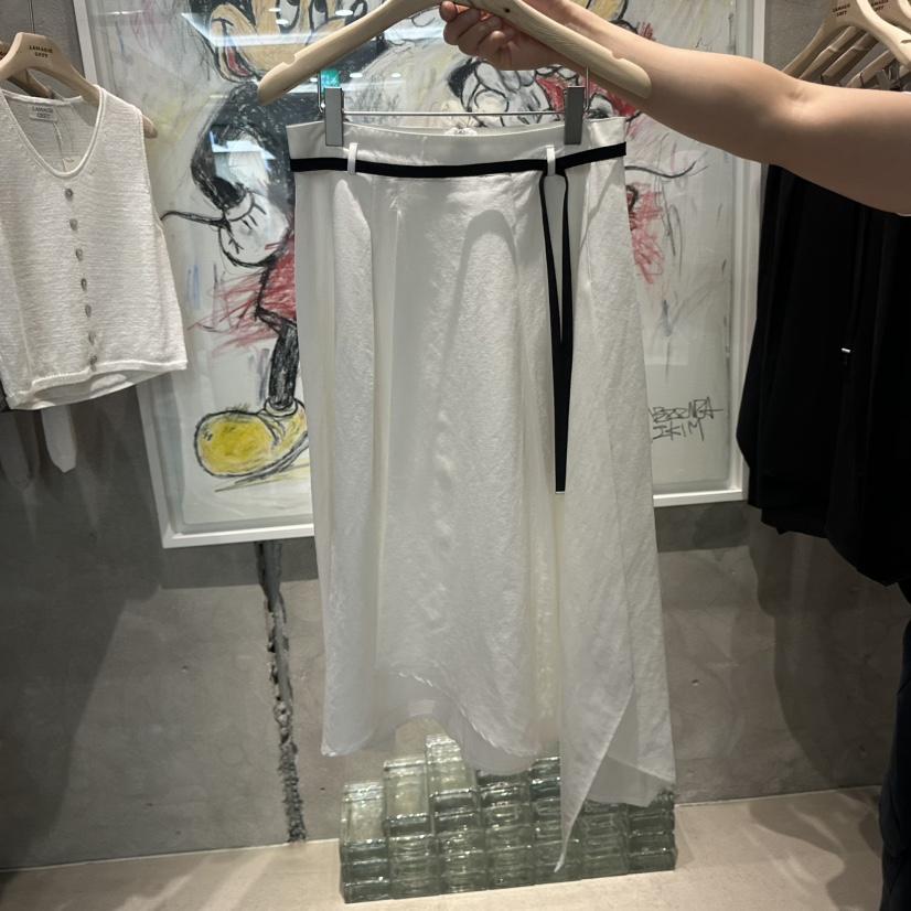 LAMAGIEPIE/LAMAGIE GREY東大門代購女士新款26春夏半身裙中短裙含腰繩LAMAGIEPIE/LAMAGIE GREY半身裙/中短裙