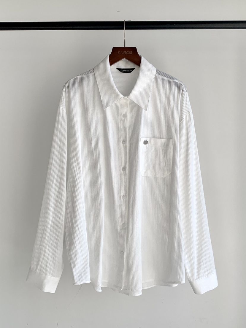 DAVICHI/D.SECOND韓國直郵女士新品26春夏襯衫蕾絲衫提花DAVICHI/D.SECOND襯衫/蕾絲衫