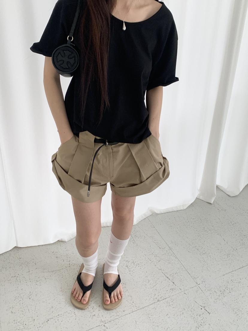 LOGARDEN東大門直郵女士新品真品推薦休閑時尚人氣T恤金屬絲LO GARDENT恤