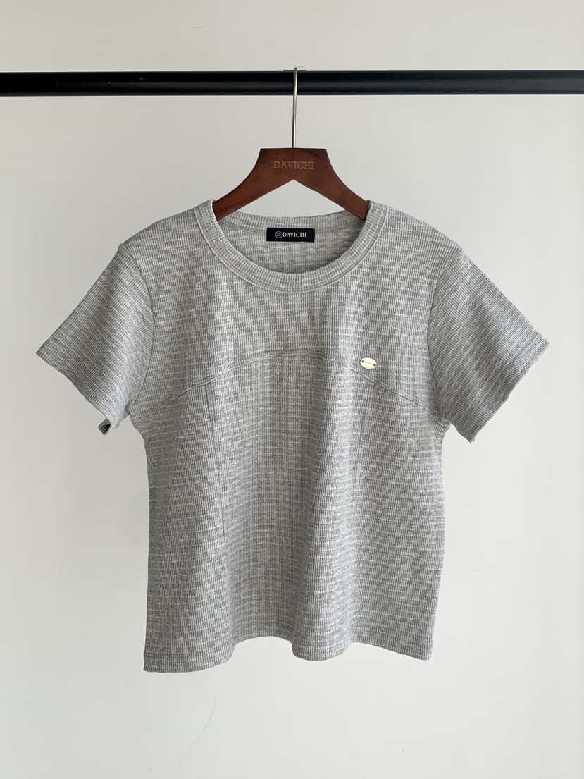 DAVICHI/D.SECOND韓國代購女裝新品真品26春夏職業推薦T恤DAVICHI/D.SECONDT恤