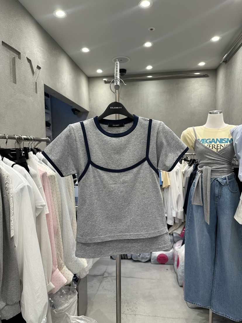 CELEBRITY-A東大門直郵女士新品休閑推薦人氣時尚熱賣T恤CELEBRITY-AT恤