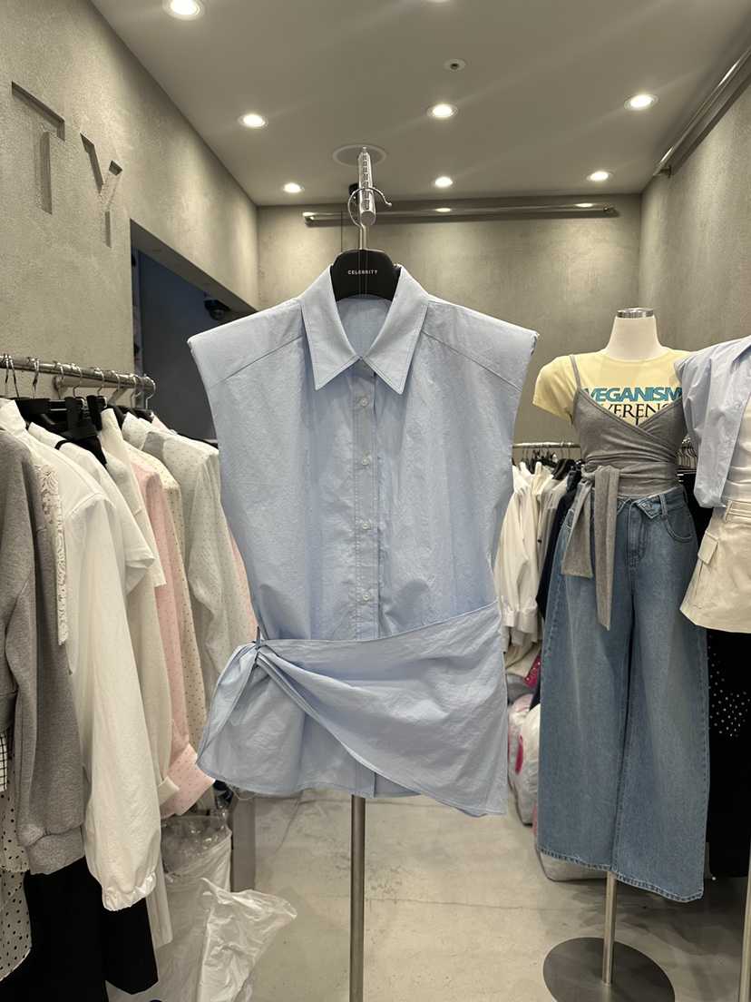 CELEBRITY-A東大門實拍女裝新款推薦26春夏休閑襯衫蕾絲衫CELEBRITY-A襯衫/蕾絲衫