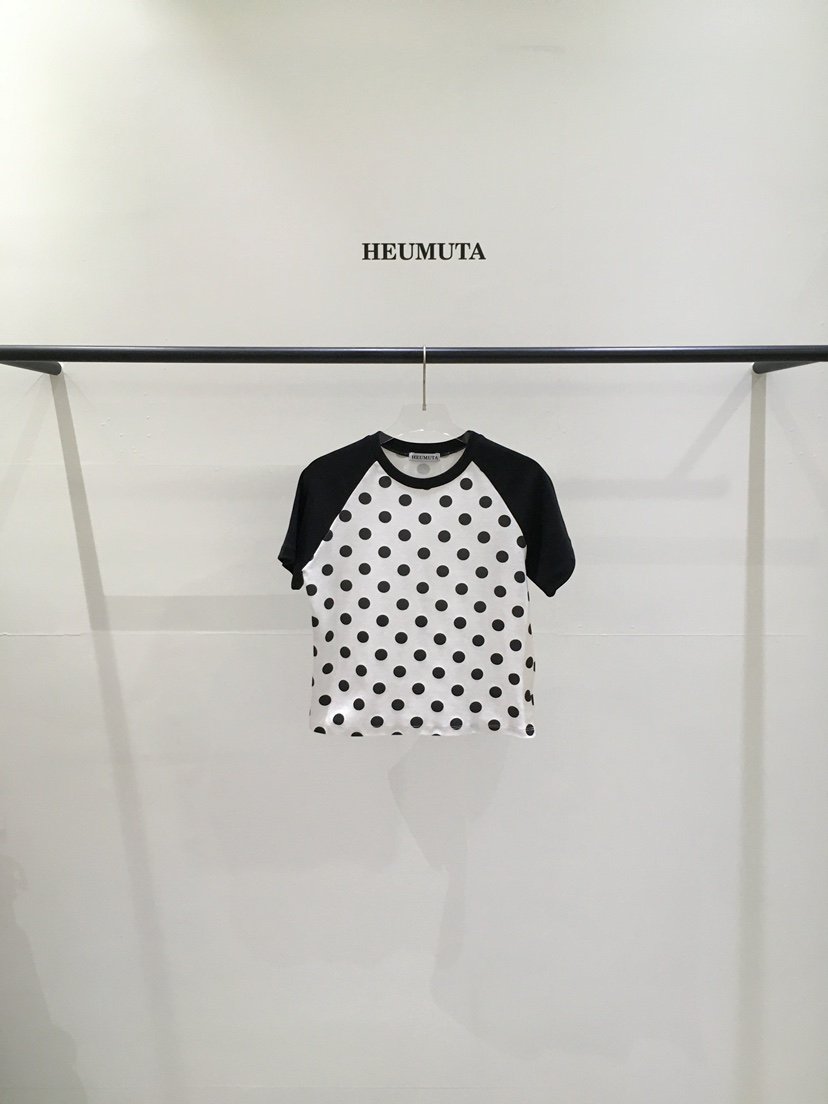 HEUMUTA韓國直郵實拍女裝新品熱賣休閑人氣26夏季職業T恤HEUMUTAT恤
