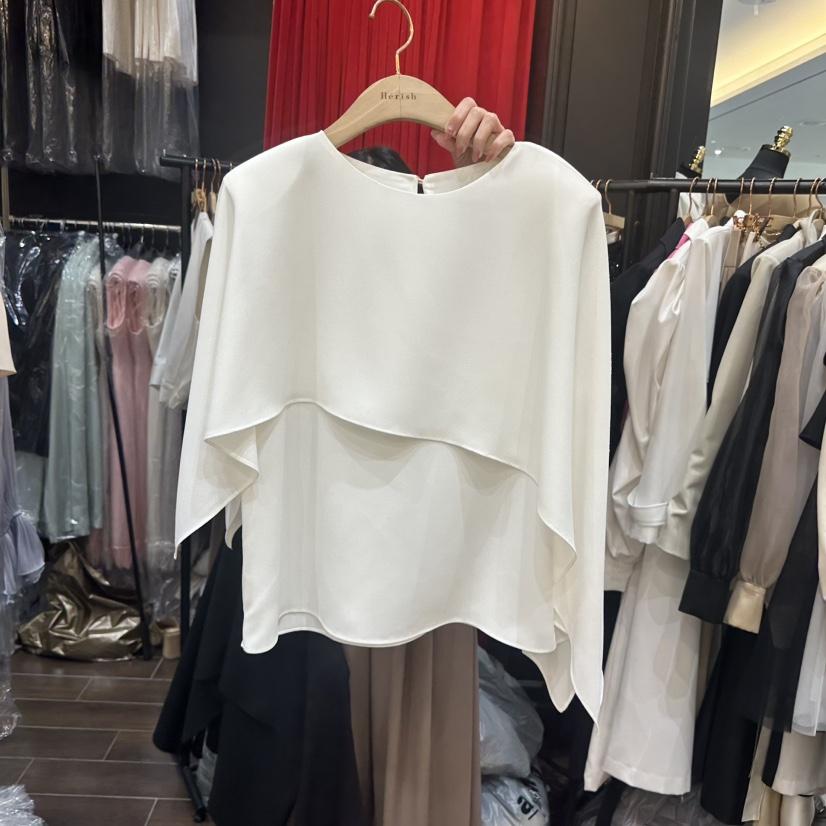 HERISH韓國直郵女士新款真品休閑職業26春夏熱賣襯衫蕾絲衫Haute-Herish-Q襯衫/蕾絲衫