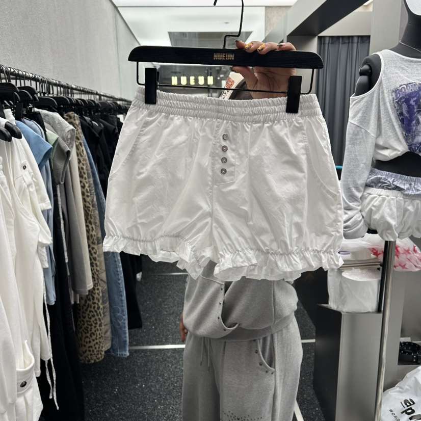 NUEUN韓國直郵女士新款人氣26春夏職業推薦時尚26夏季短褲NUEUN/SEEOT短褲