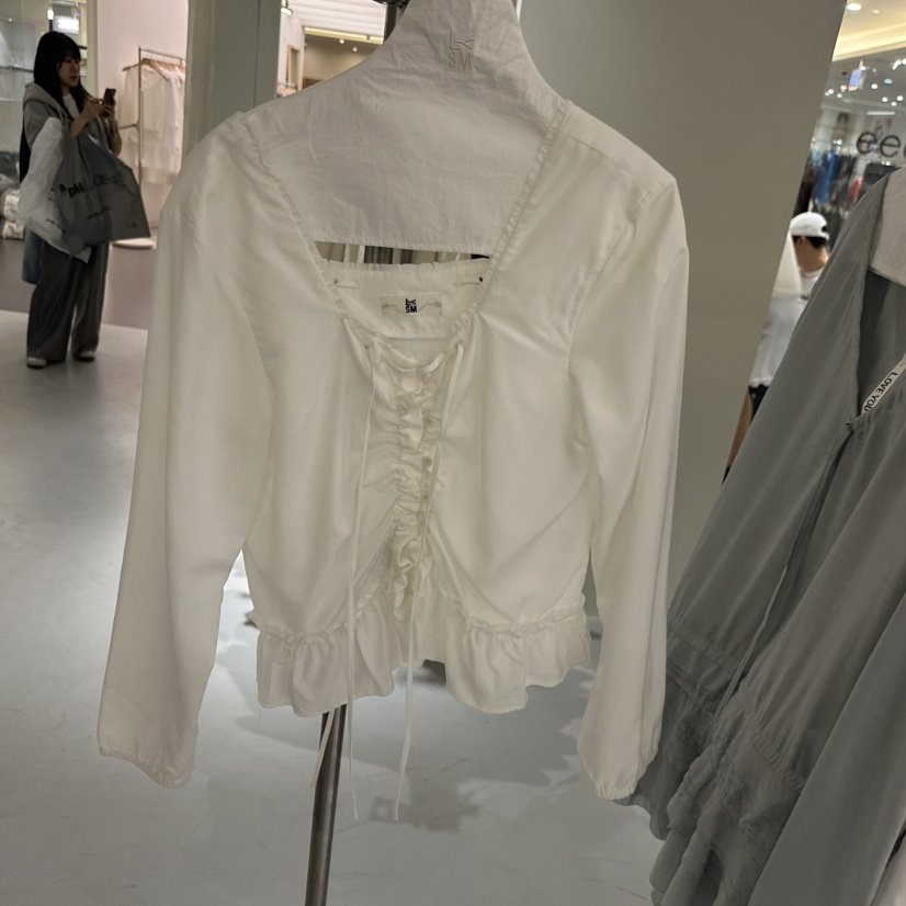 LOVE YOU SO MUCH/MORE THAN YESTERDAY東大門實拍韓國女士新款時尚襯衫蕾絲衫LYSM/MORE THAN YESTERDAY襯衫/蕾絲衫