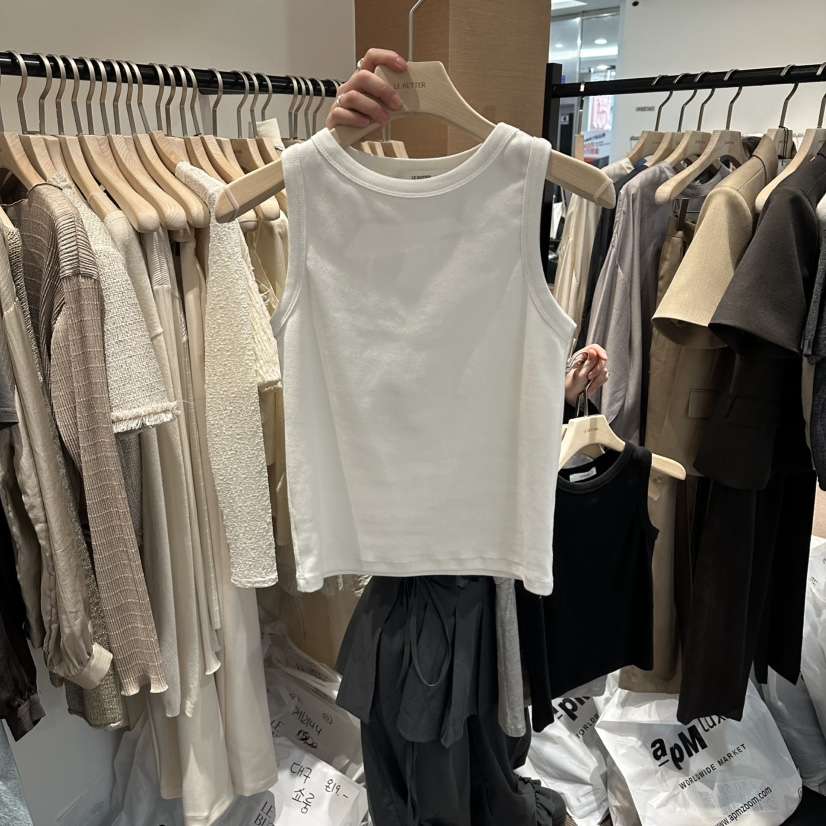 LE BUTTER東大門實拍女士新款26春夏時尚職業真品吊帶背心LE BUTTER吊帶/背心