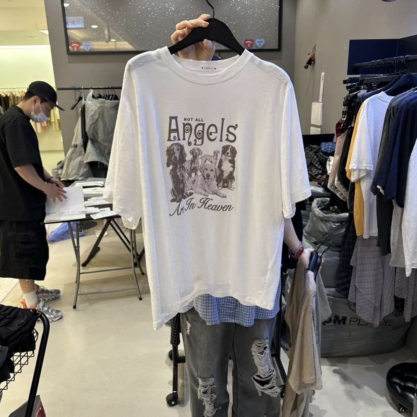 CREDITO韓國直郵女士新款休閑職業推薦人氣時尚熱賣26夏季T恤CREDITOT恤