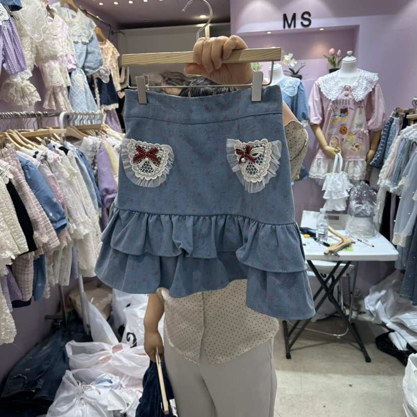 MS韓國代購女裝新款休閑人氣時尚推薦熱賣26春夏26夏季裙褲MS裙褲