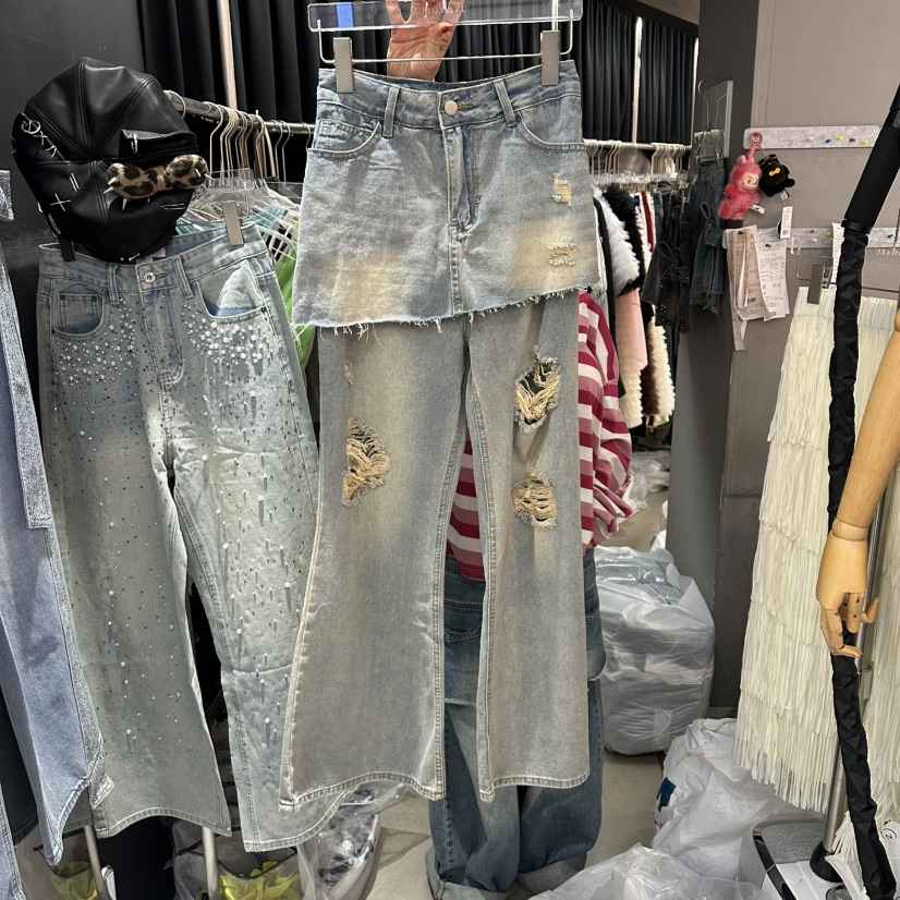 MOMAZU韓國直郵女裝新品職業26春夏人氣熱賣26夏季裙褲復古MOMAZU裙褲