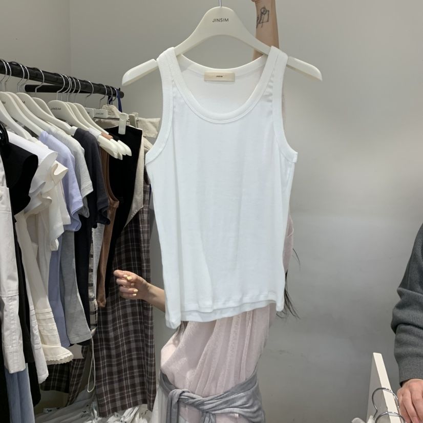 JINSIM韓國直郵女裝新品26春夏休閑人氣26夏季熱賣吊帶背心JINSIM吊帶/背心