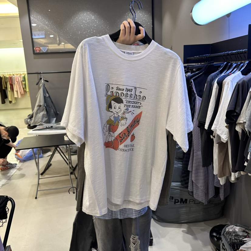 CREDITO韓國東大門代購女裝新品職業休閑時尚人氣26春夏T恤CREDITOT恤