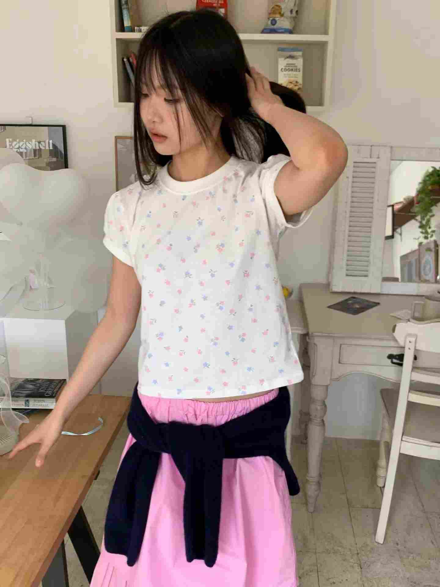 EXCUSE韓國代購女裝新款推薦職業休閑真品人氣熱賣26春夏T恤EXCUSET恤