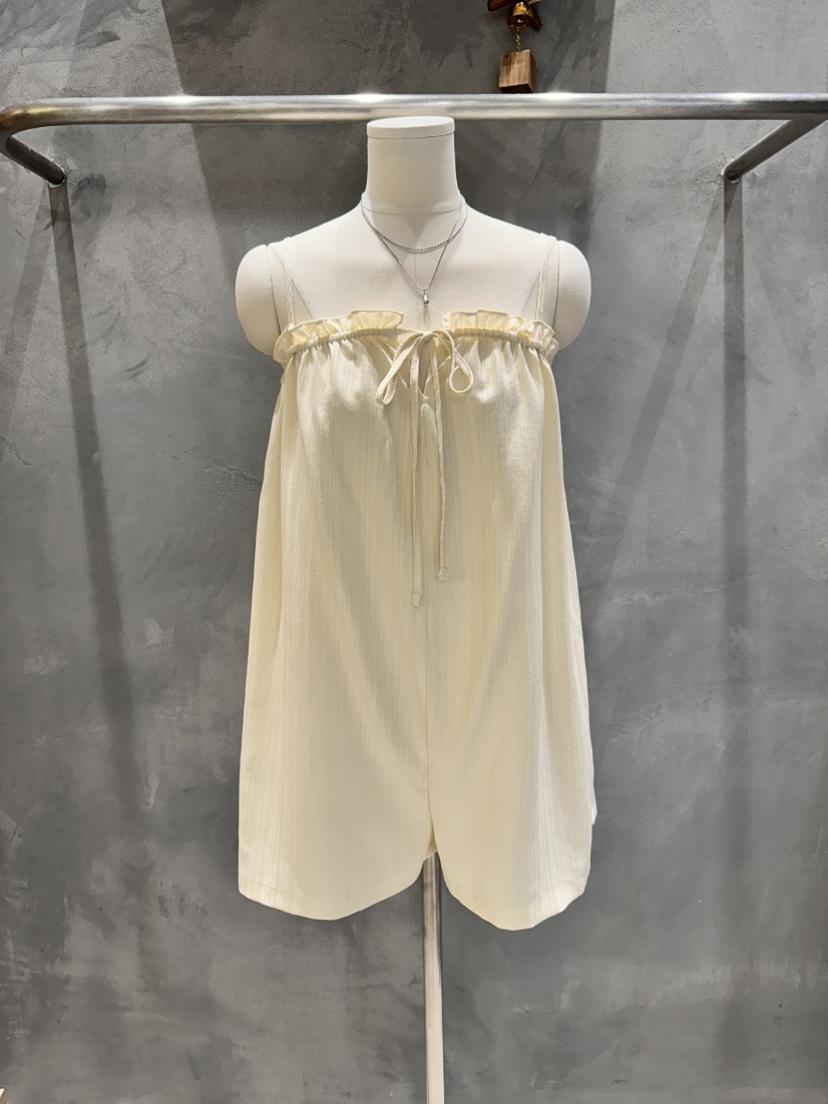 KIFF東大門直郵女士新品人氣休閑時尚26春夏連體褲荷葉邊KIFF連體褲