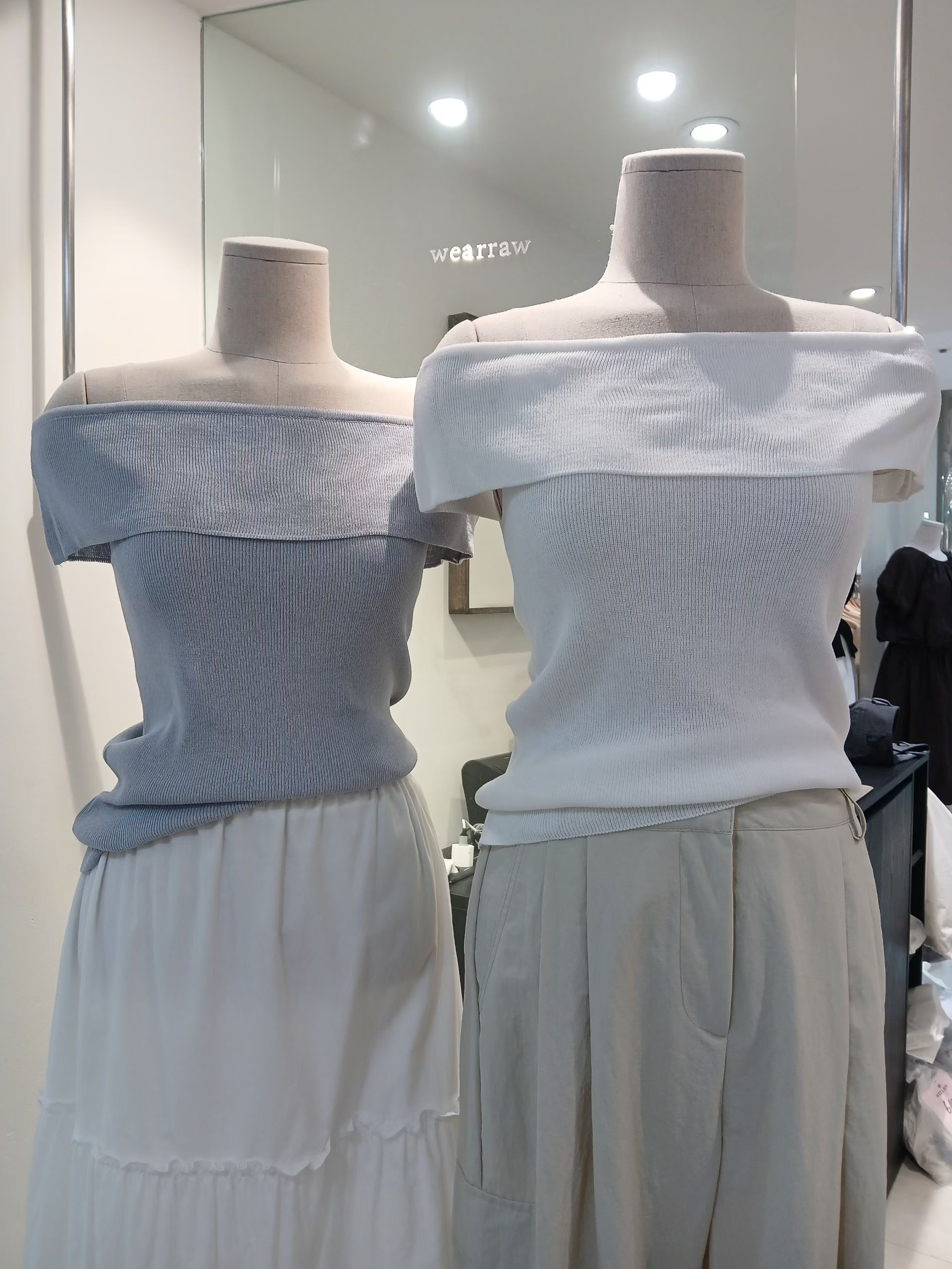 WEARRAW/WELL ROW韓國代購女士新款職業休閑時尚針織衫WEARRAW/WELL ROW針織衫