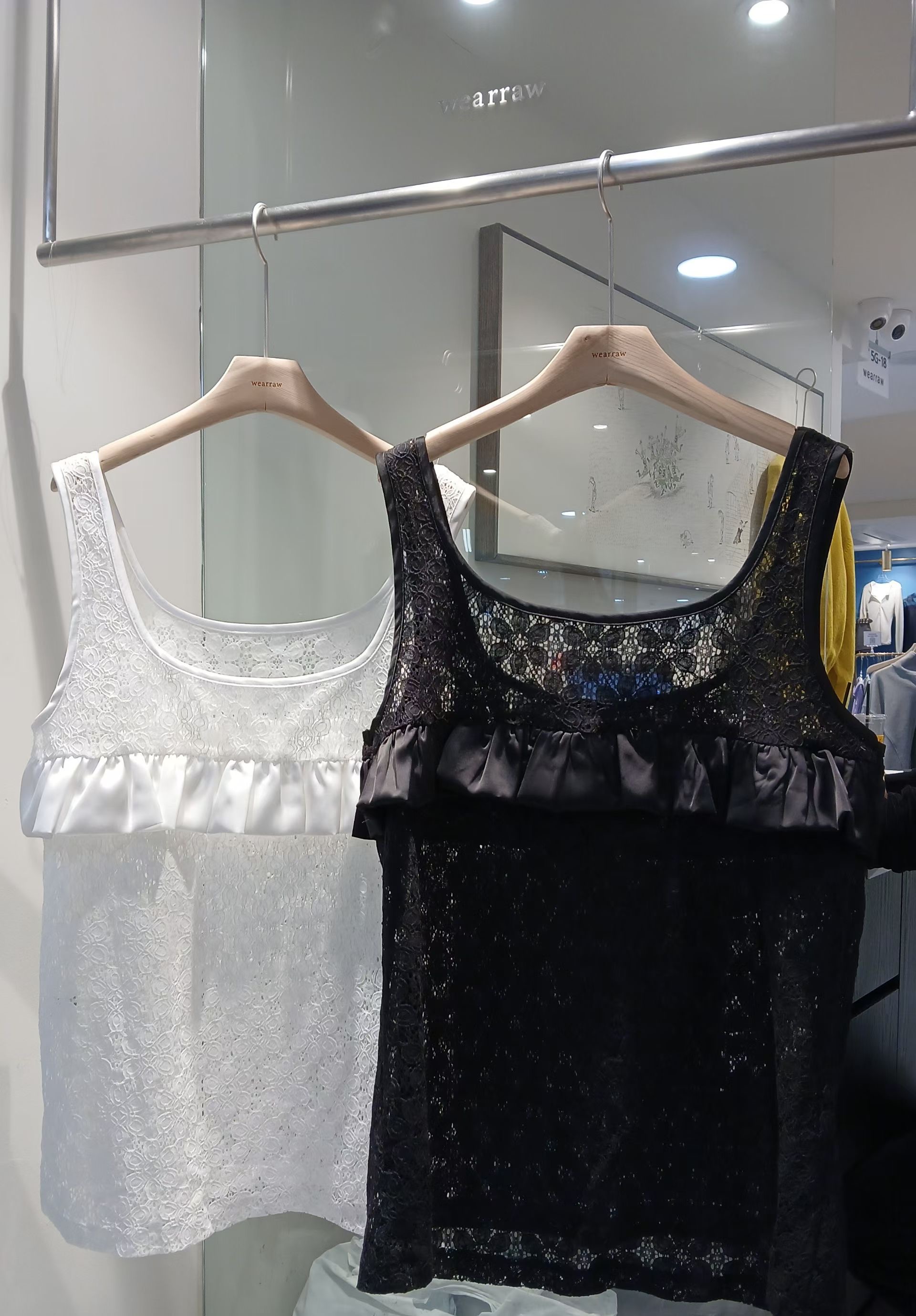 WEARRAW/WELL ROW東大門代購女士新款推薦26春夏連衣裙蕾絲WEARRAW/WELL ROW連衣裙