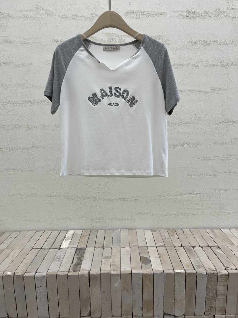 DARAK韓國代購女士新款人氣時尚26春夏熱賣推薦休閑職業T恤DARAKT恤