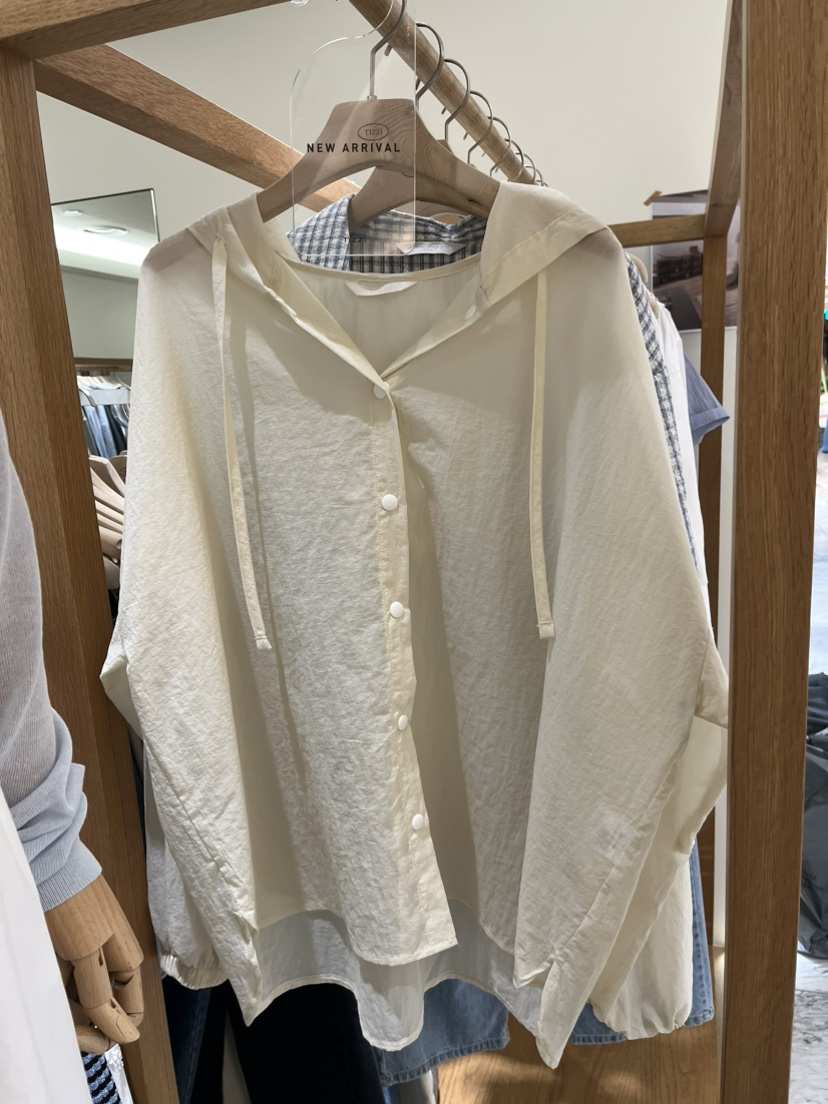 TIZZI韓國代購女裝新品26夏季休閑26春夏推薦時尚襯衫蕾絲衫TIZZI襯衫/蕾絲衫