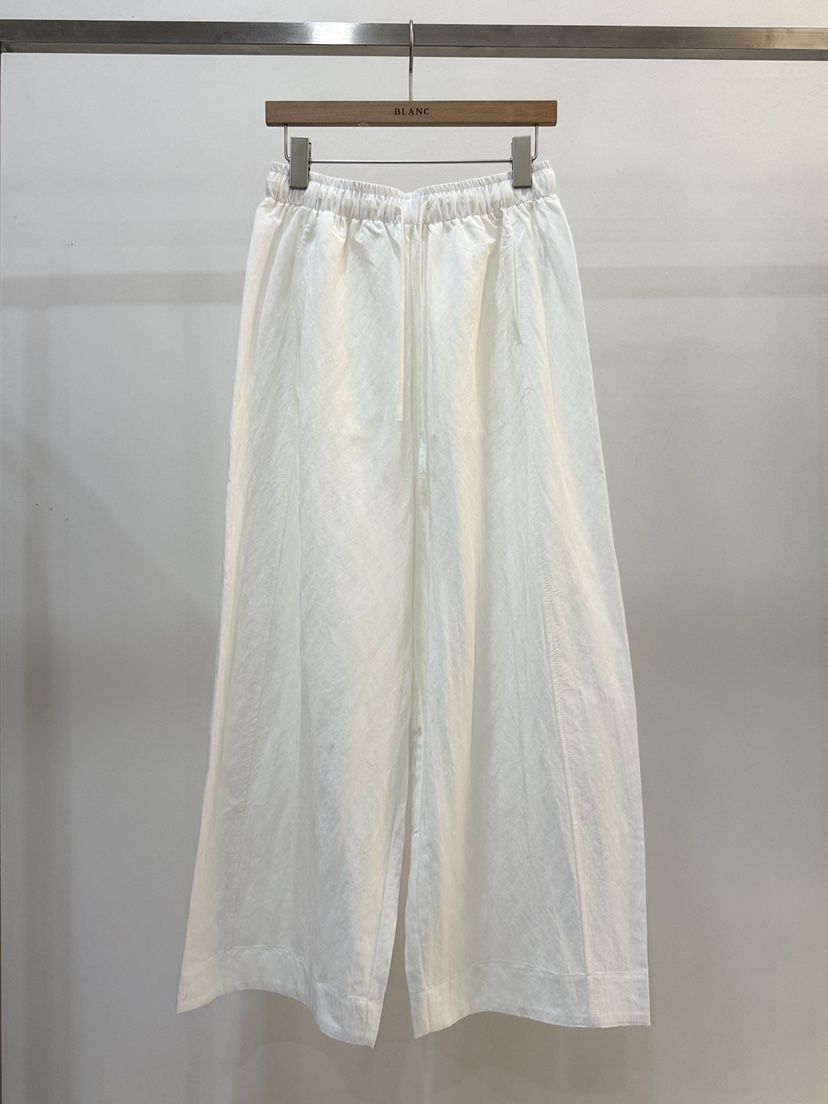 BLANC-A韓國直郵實拍女裝新品熱賣時尚26春夏職業休閑褲BLANC-A休閑褲
