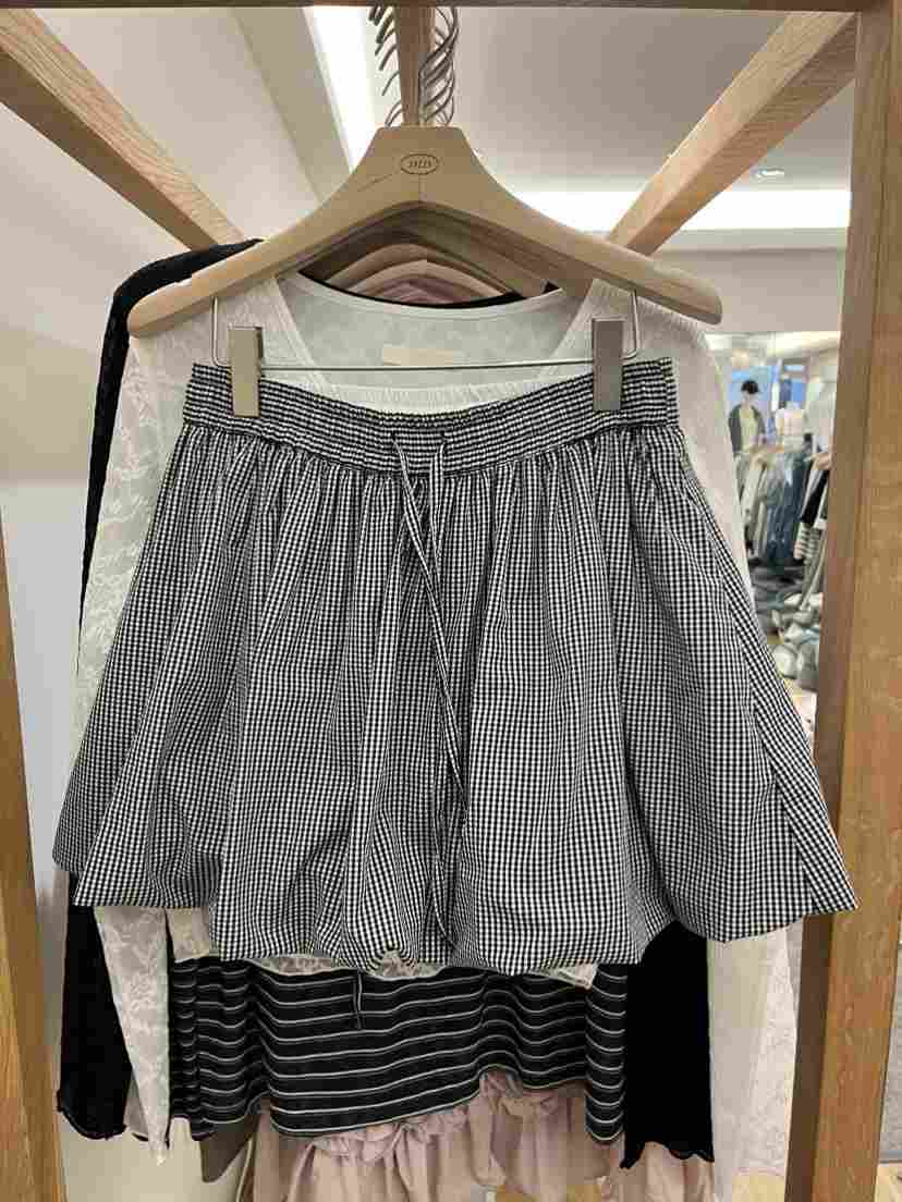 TIZZI韓國直郵女裝新品推薦職業26夏季時尚休閑人氣熱賣短裙TIZZI短裙