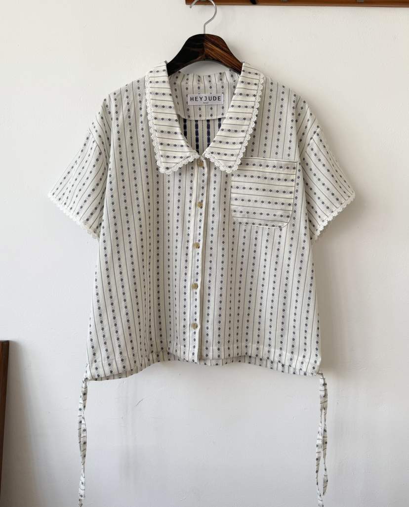 HEYJUDE韓國直郵女裝新品人氣26夏季26春夏職業襯衫蕾絲衫HEYJUDE襯衫/蕾絲衫