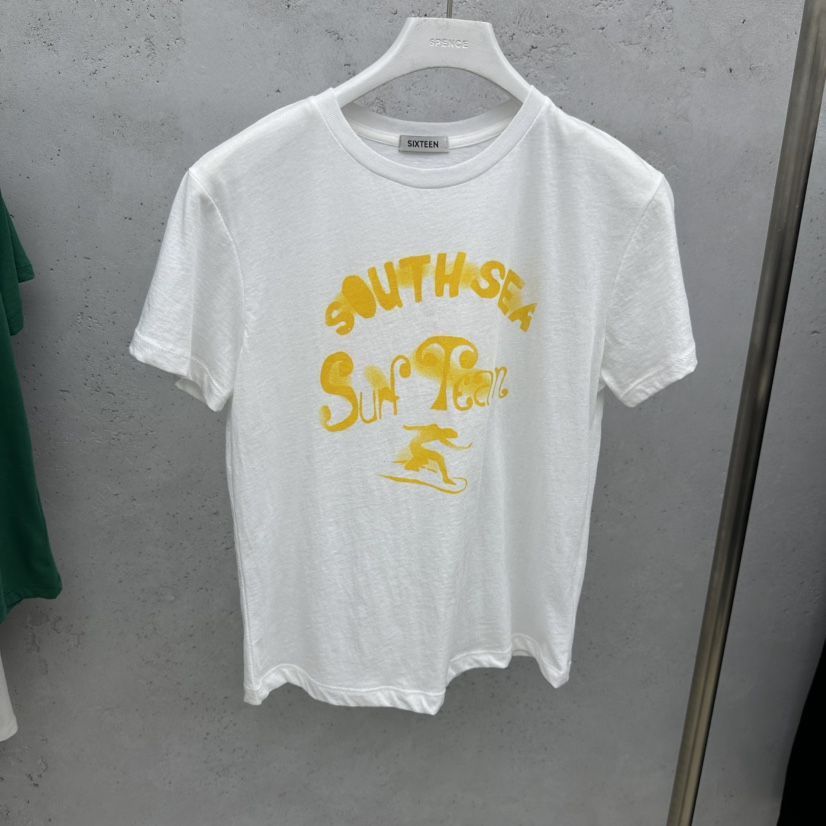 SIXTEEN韓國直郵實拍女裝新款休閑職業熱賣26夏季時尚T恤SIXTEENT恤