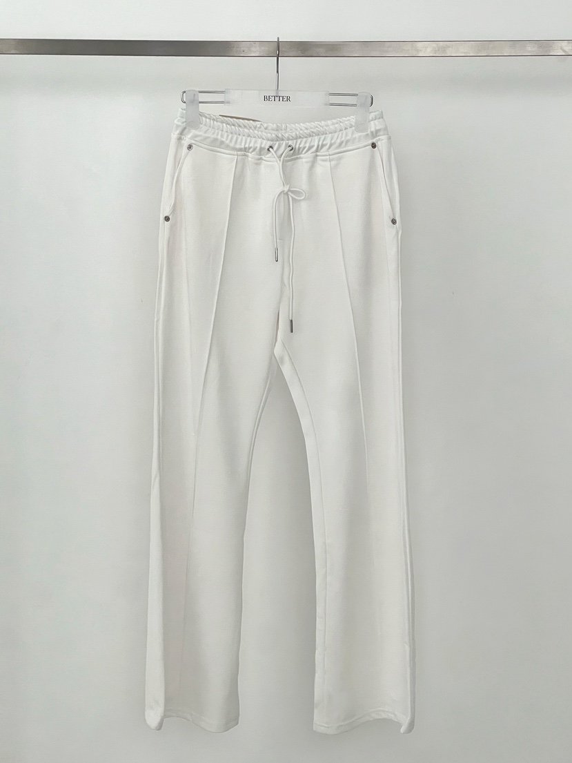 BETTER韓國東大門代購女裝新品熱賣26春夏休閑褲喇叭褲褶裥BETTER休閑褲
