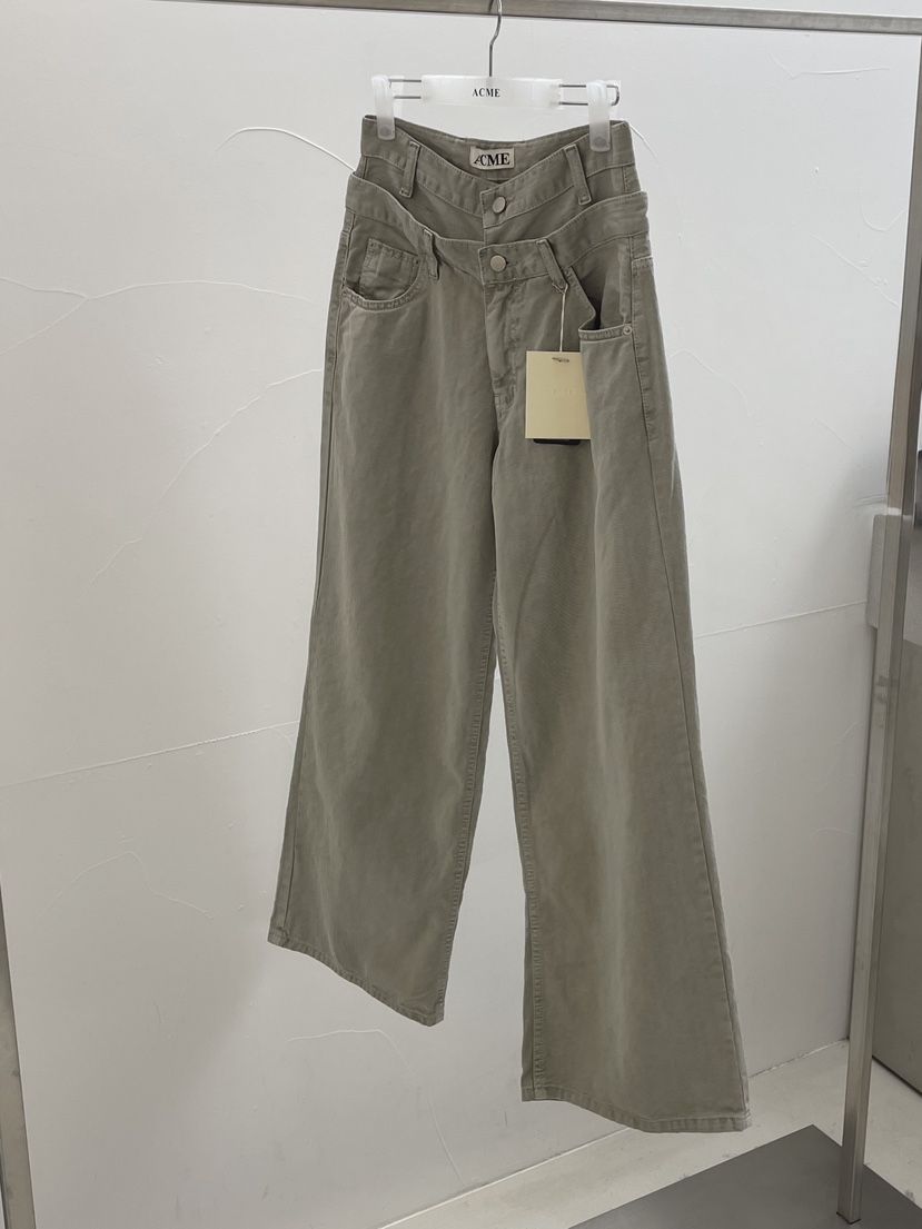 ACME韓國直郵實拍女士新品熱賣26春夏休閑26夏季人氣休閑褲ACME休閑褲