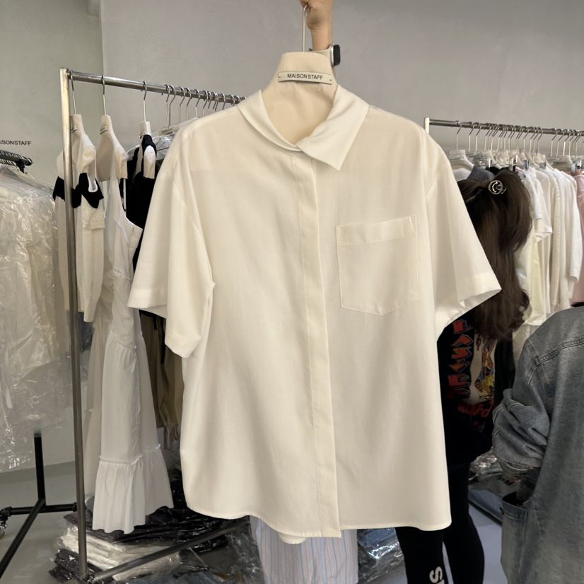 DOUBLE STANDARD/LE SMOKING/MAISONSTAFF東大門實拍韓國女裝新品26春夏襯衫蕾絲衫MAISONSTAFF襯衫/蕾絲衫