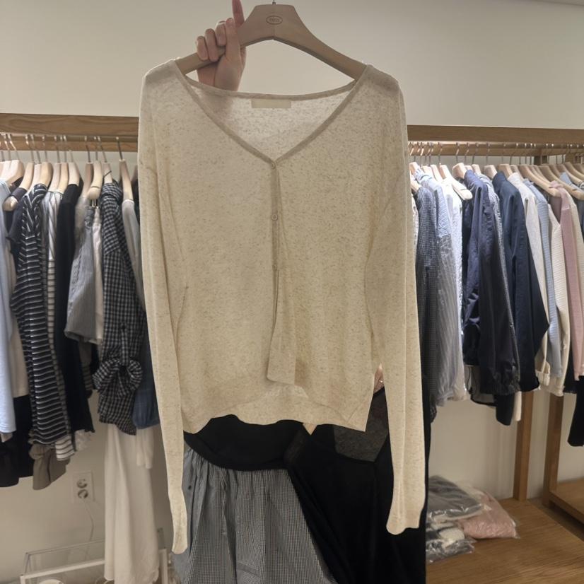 TIZZI韓國直郵女士新款休閑職業推薦時尚人氣針織衫亞麻布TIZZI針織衫