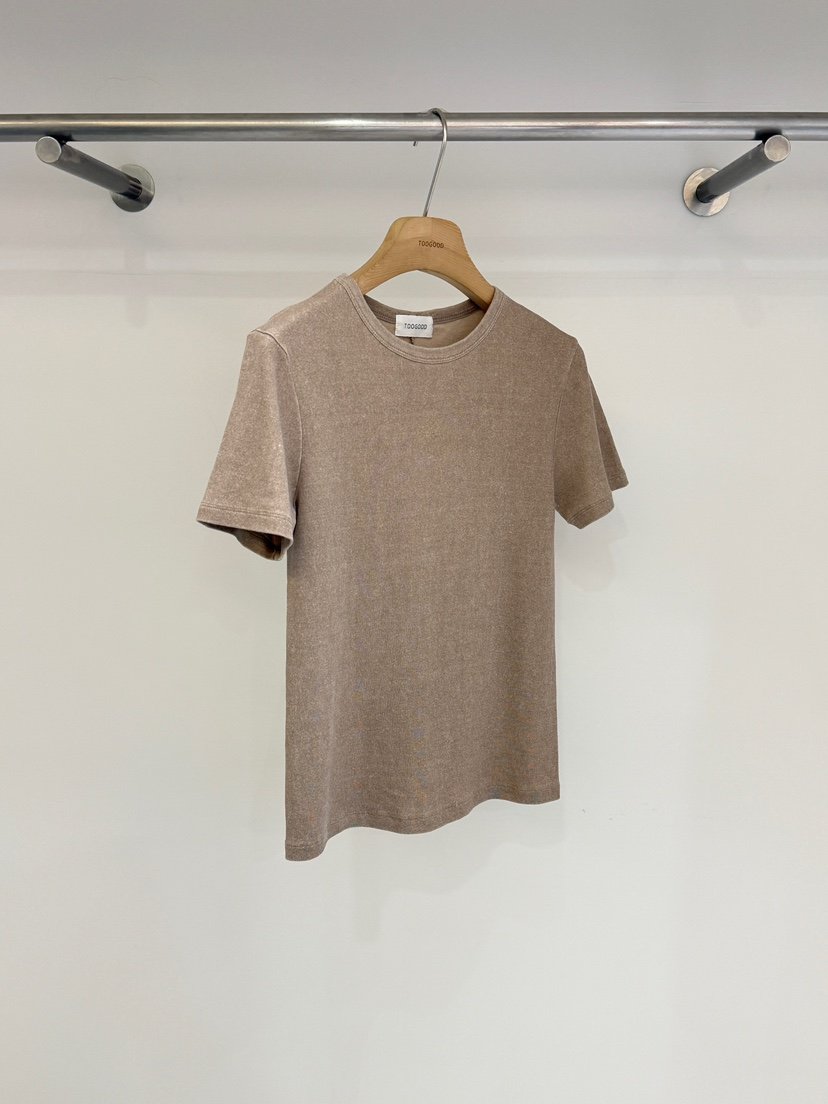 TOOGOOD韓國直郵實拍女裝新品推薦人氣熱賣職業26夏季T恤修身TOOGOODT恤