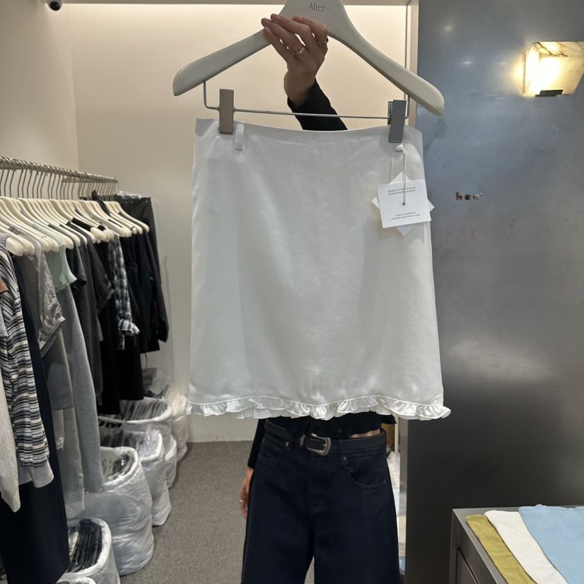 ALTER韓國直郵實拍女士新品時尚熱賣職業26春夏推薦26夏季短裙Alter短裙