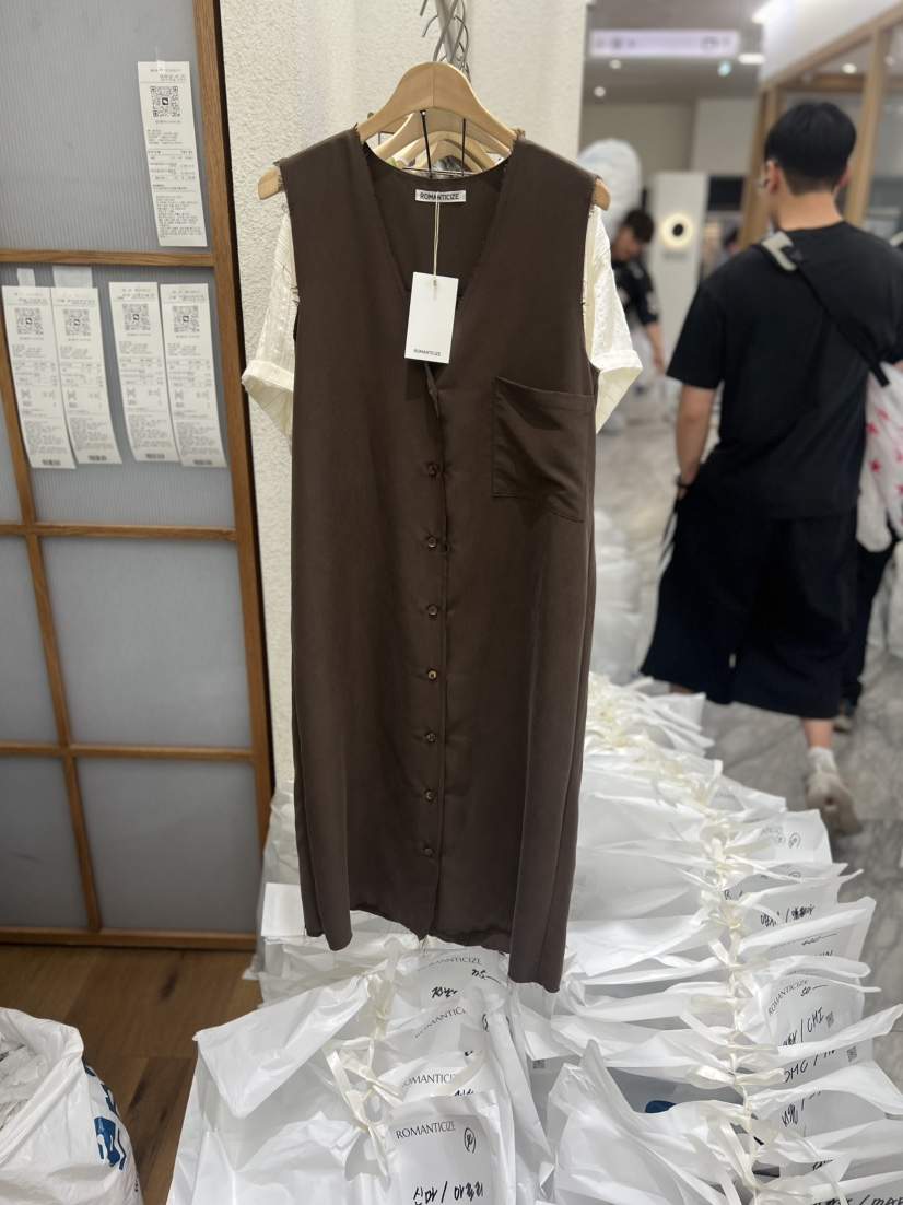 ROMANTICIZE東大門實拍韓國女士新品26春夏推薦職業連衣裙ROMANTICIZE連衣裙