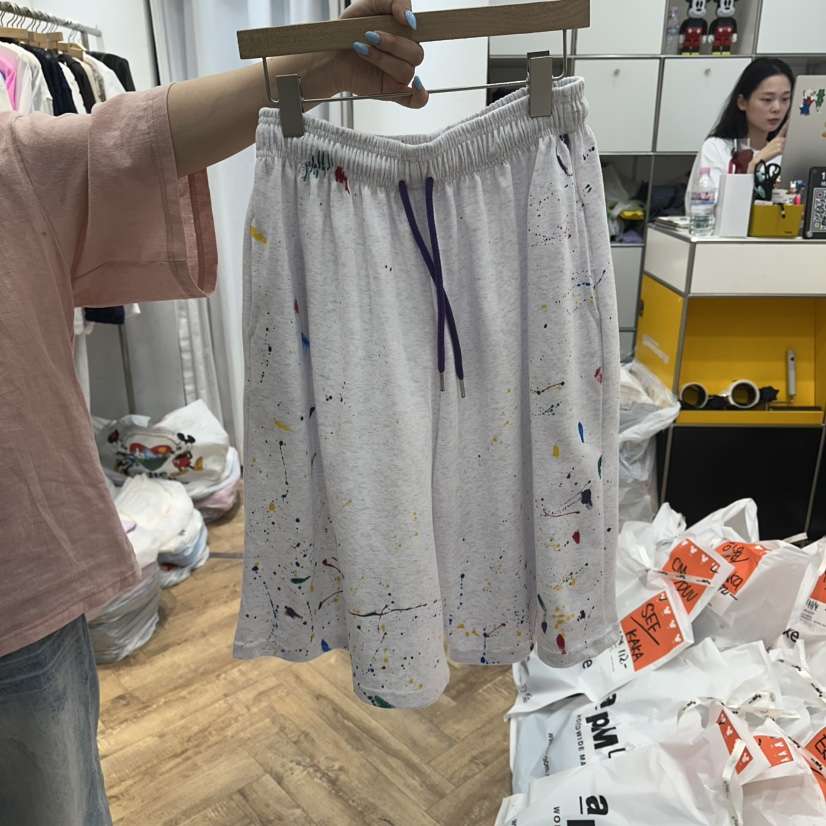 DE LINE韓國直郵實拍女裝新品人氣26春夏休閑職業推薦短褲DE LINE短褲