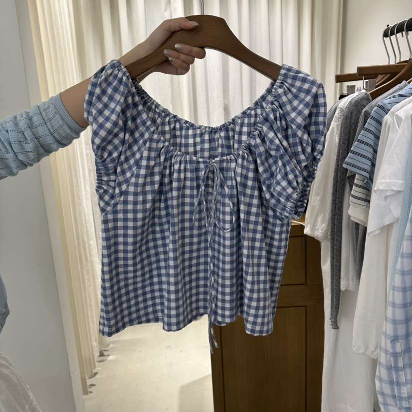 SIERRA韓國東大門直郵女裝新品職業26春夏時尚襯衫蕾絲衫SIERRA襯衫/蕾絲衫