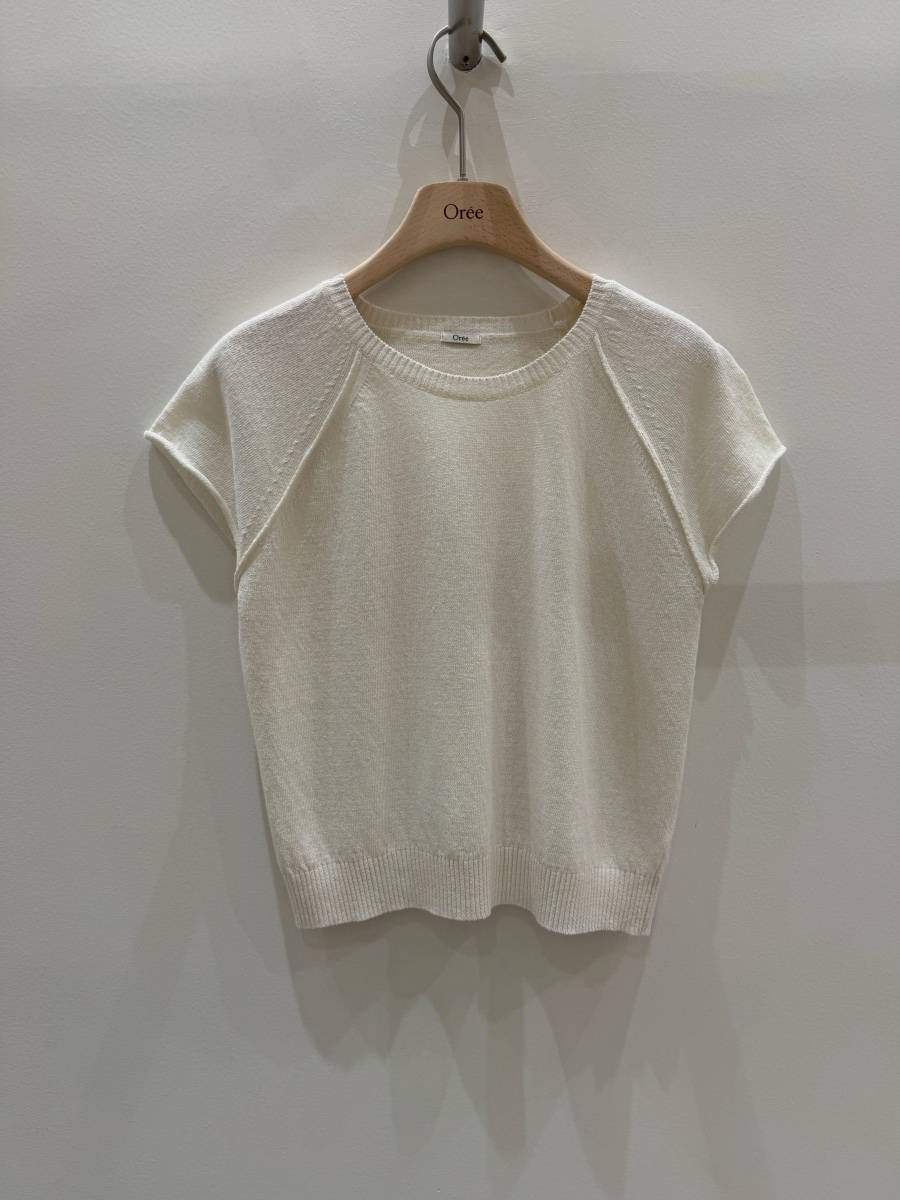 OREE韓國代購女士新品26春夏26夏季人氣休閑職業推薦針織衫OREE針織衫