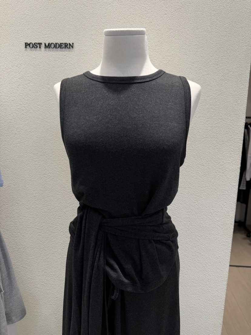 POSTMODERN韓國直郵實拍女裝新款推薦時尚26春夏吊帶背心POSTMODERN吊帶/背心