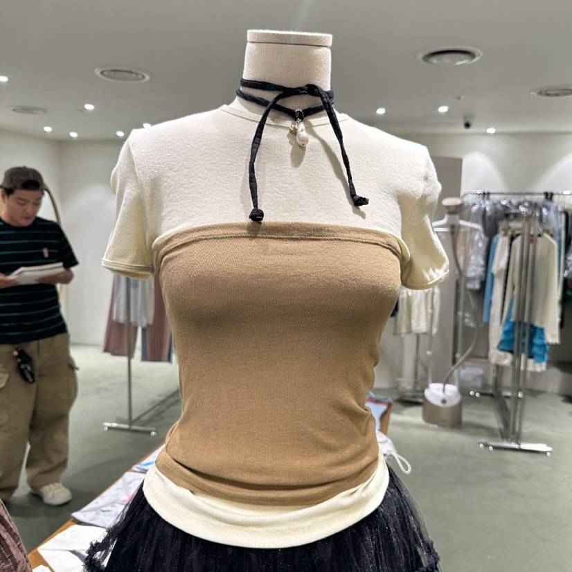 JERRY HALL-P韓國東大門代購女裝新品26春夏人氣職業T恤JERRY HALLT恤