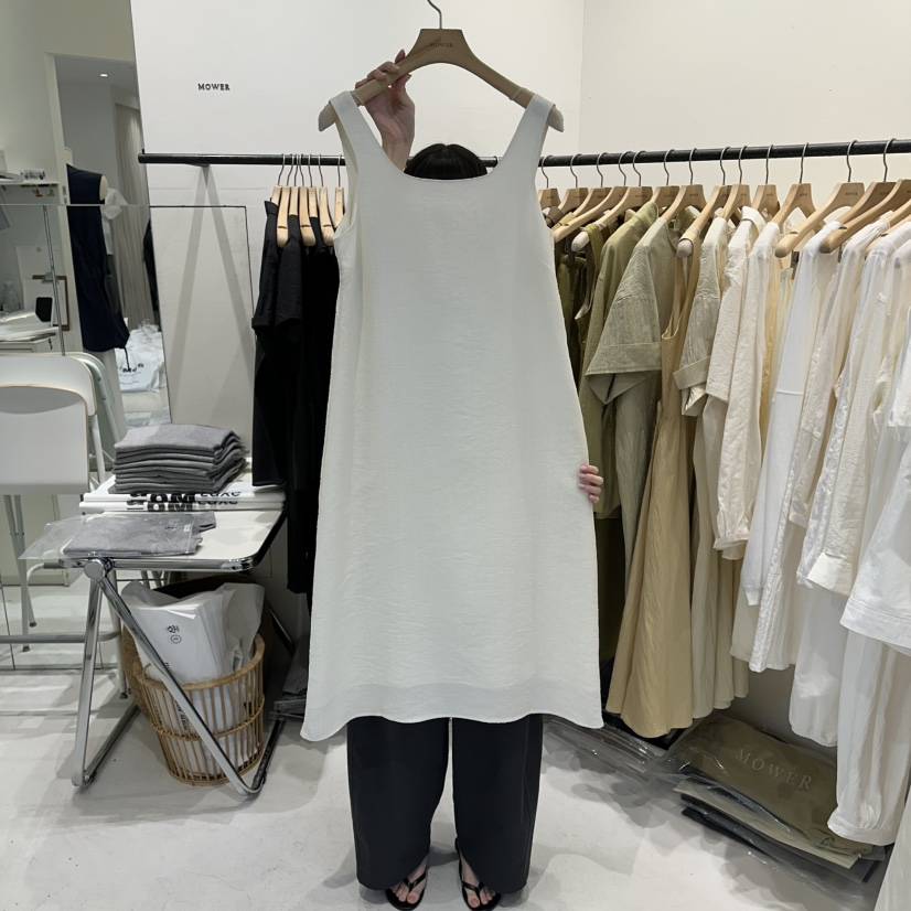 MOWER東大門實拍韓國女士新款休閑職業26春夏時尚推薦連衣裙MOWER連衣裙