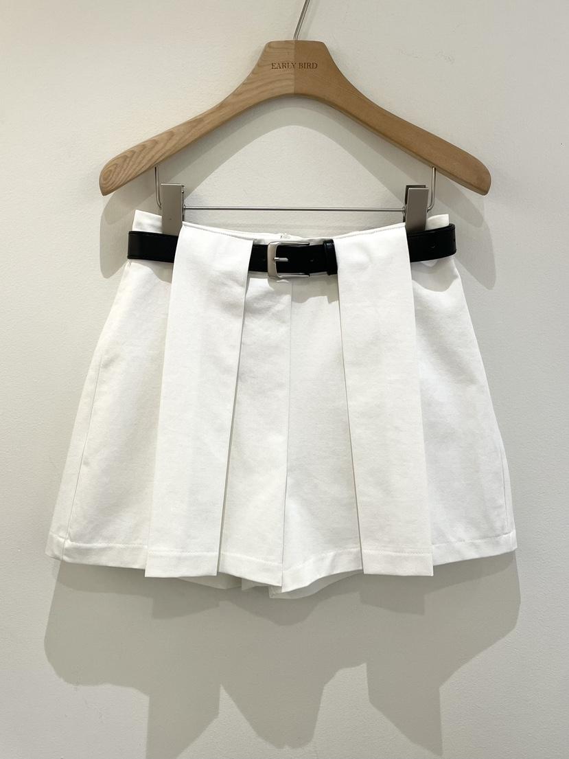 OBSESS東大門實拍韓國女裝新品時尚26夏季推薦短褲含腰帶OBSESS/EARLY BIRD短褲