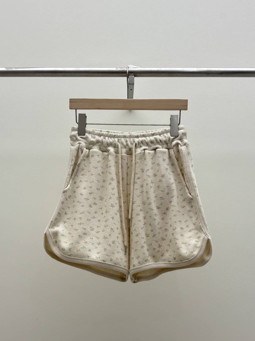 TOLL韓國直郵女士新品職業休閑熱賣時尚26夏季人氣短褲花朵TOLL短褲