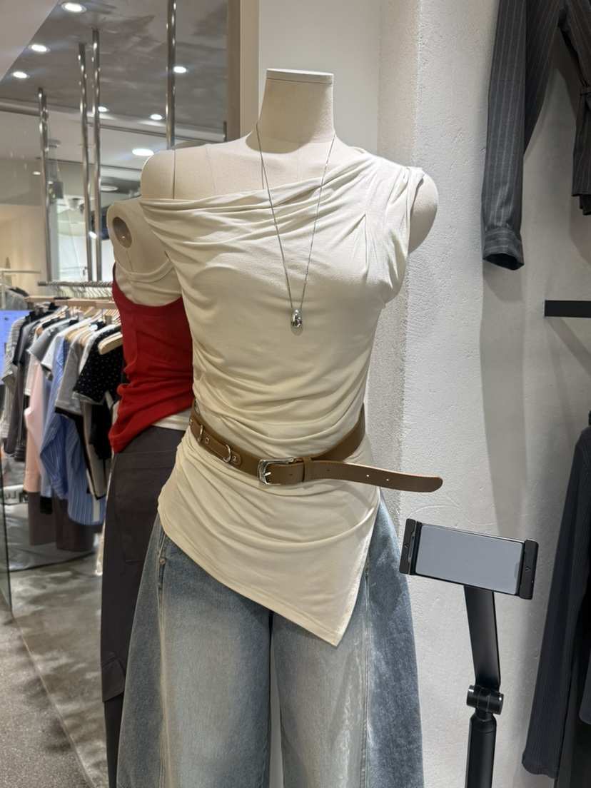 OVER NEAR韓國直郵女士新款26春夏熱賣26夏季T恤不含配飾OVER NEART恤