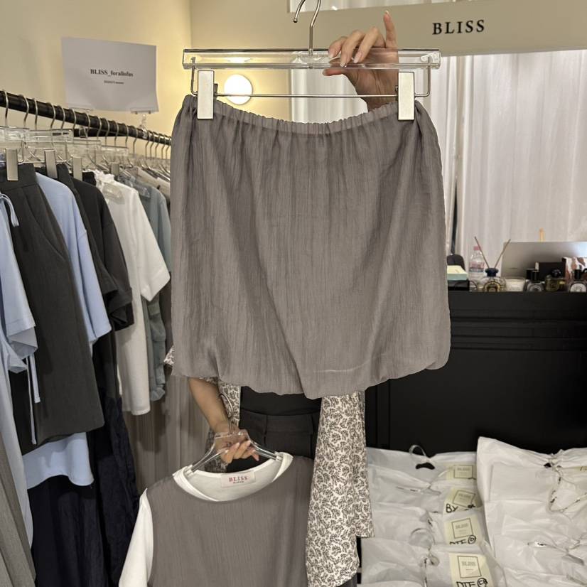 BLISS韓國直郵女裝新款職業熱賣人氣時尚26夏季推薦26春夏短裙BLISS短裙